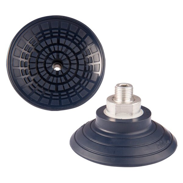 Fipa Flat vacuum cup diam. 80 mm, NBR blue, fitting G1/4-male 103.080.054.1 - main